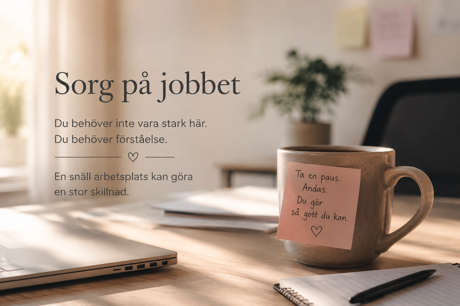 Sorg på jobbet – när det svåraste inte alltid är arbetsuppgifterna
