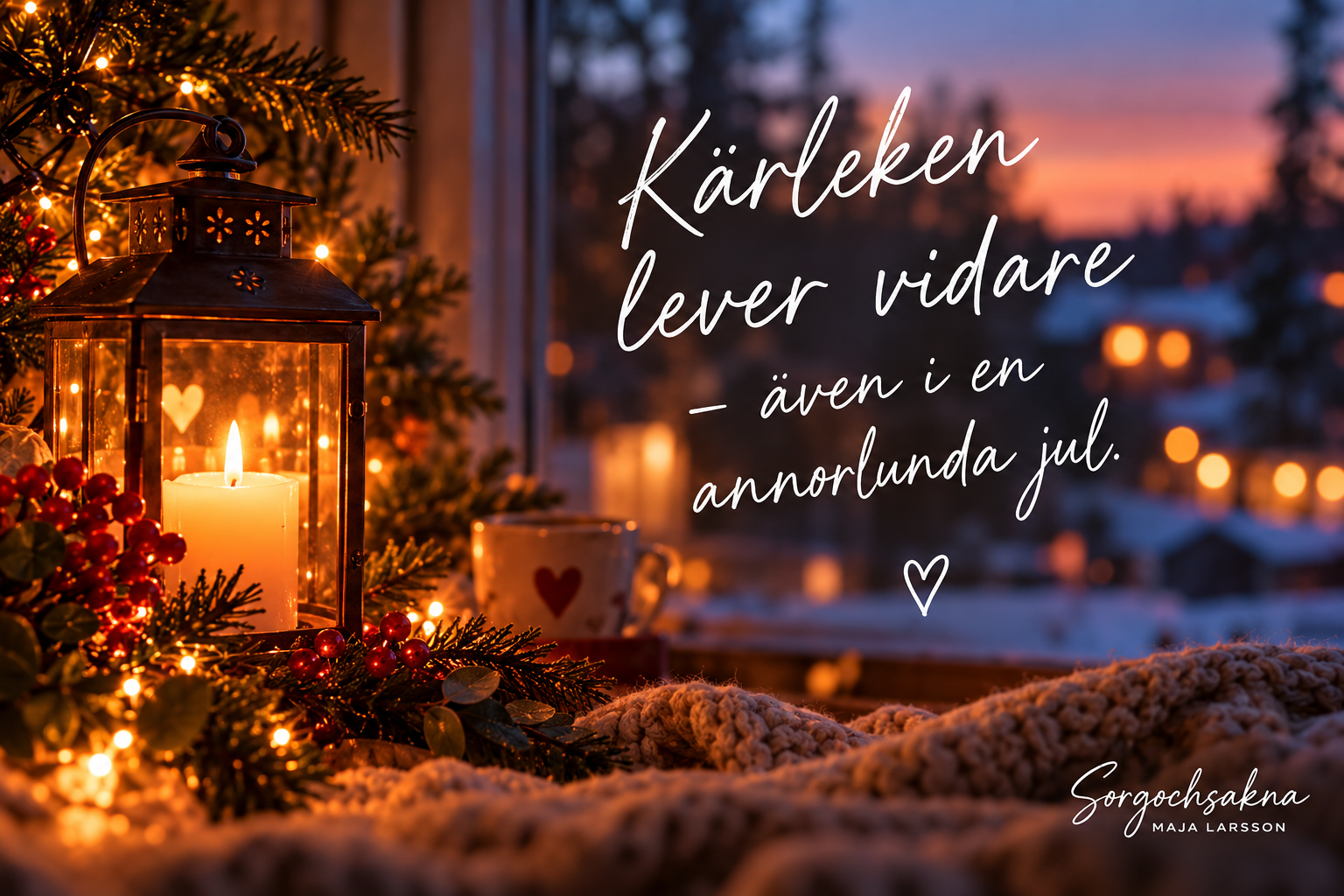 Ett julstöd för dig som sörjer