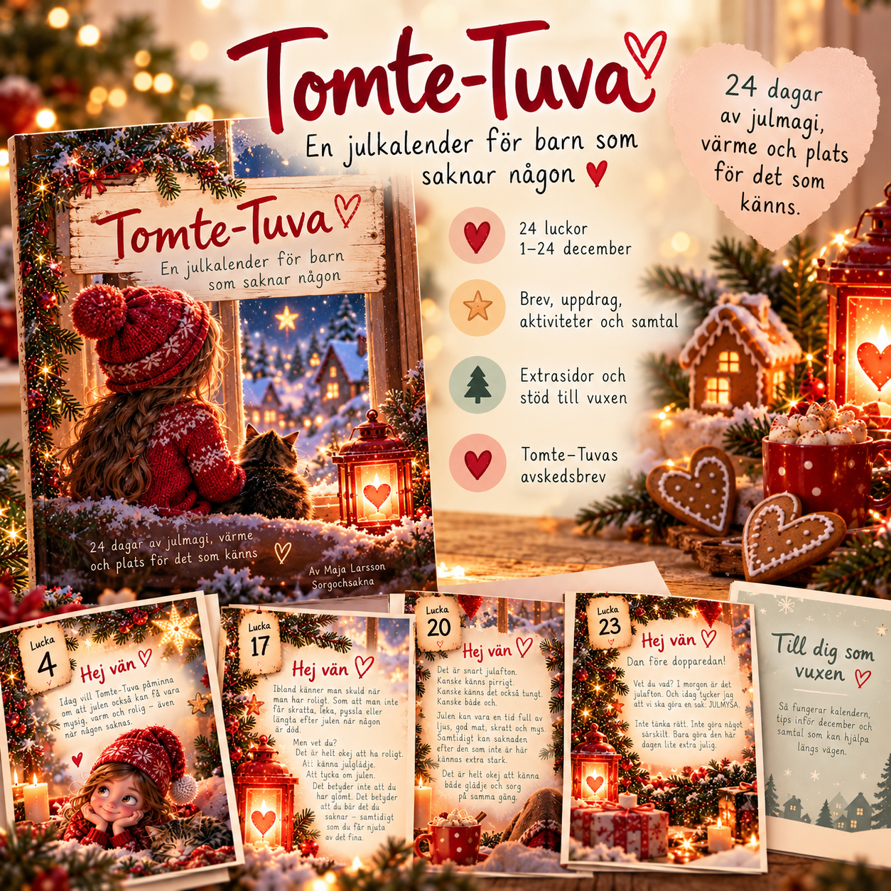 Tomte-Tuva – en julkalender för barn som saknar någon ❤️🎄